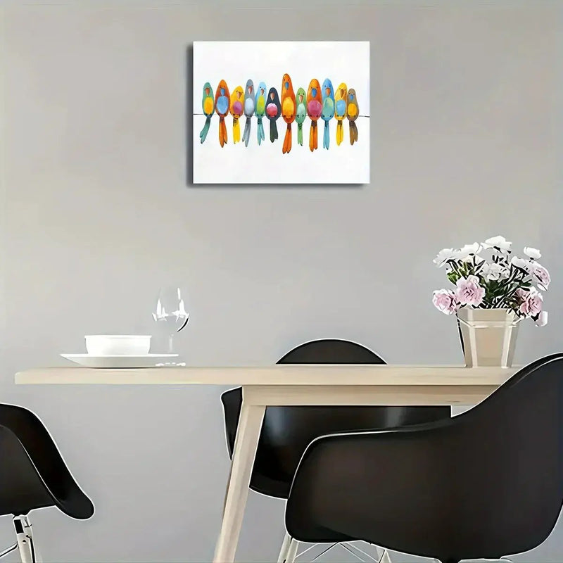 Wall Art - Hand-Painted Wooden 12x16 by House Of Avana