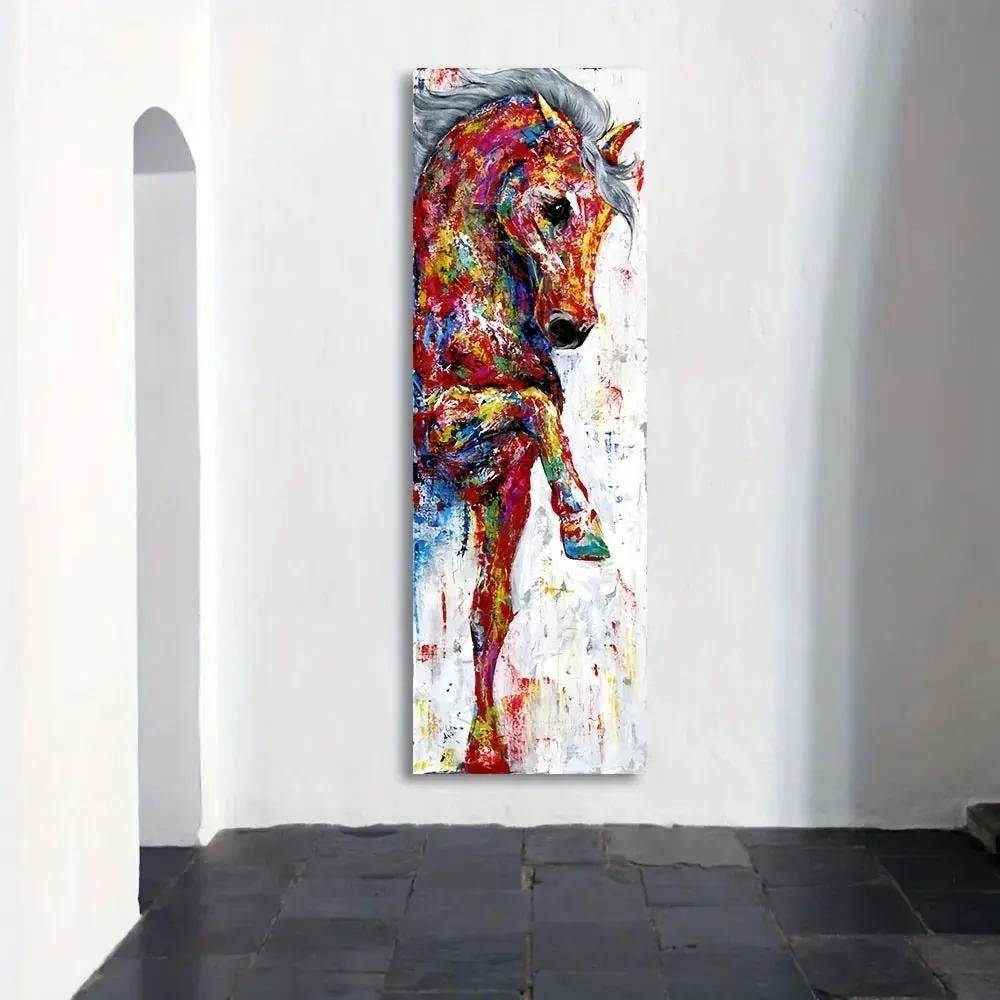 Wall Art - Horse Canvas by House Of Avana
