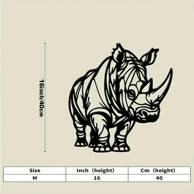Wall Art - Metal Black White by House Of Avana