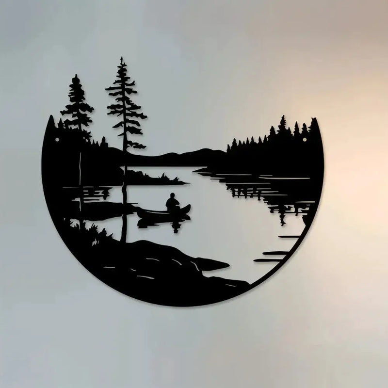 Wall Art - Mountain Silver Sculpture