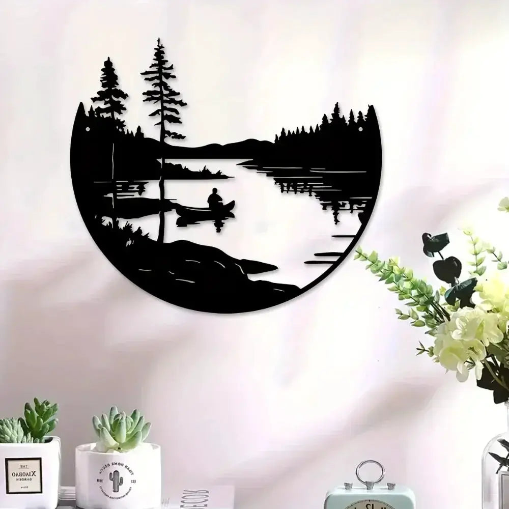 Wall Art - Mountain Silver Sculpture