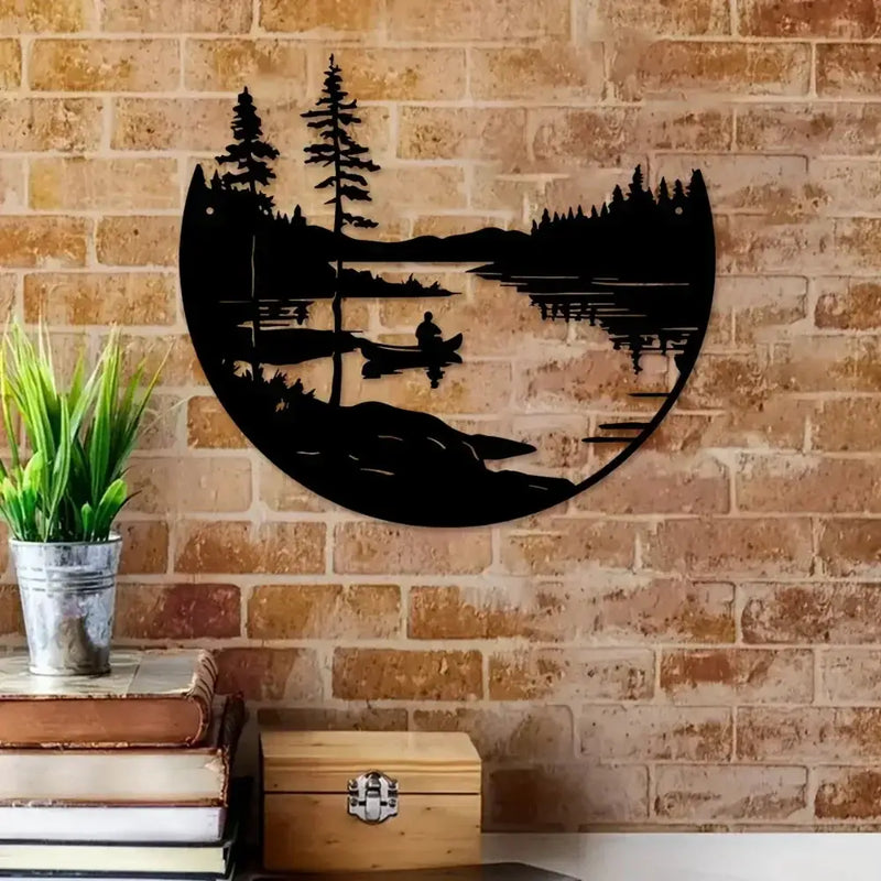 Wall Art - Mountain Silver Sculpture