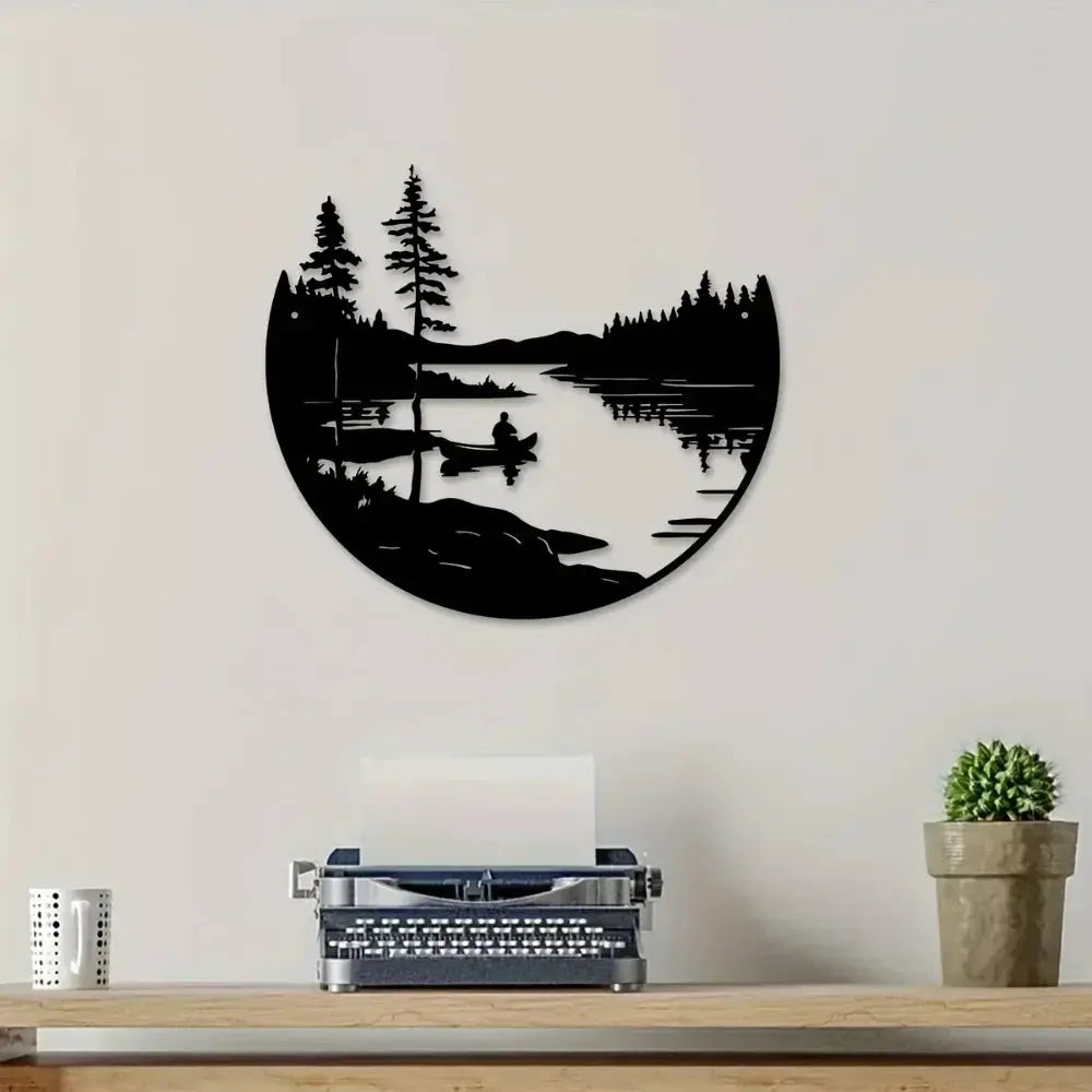 Wall Art - Mountain Silver Sculpture