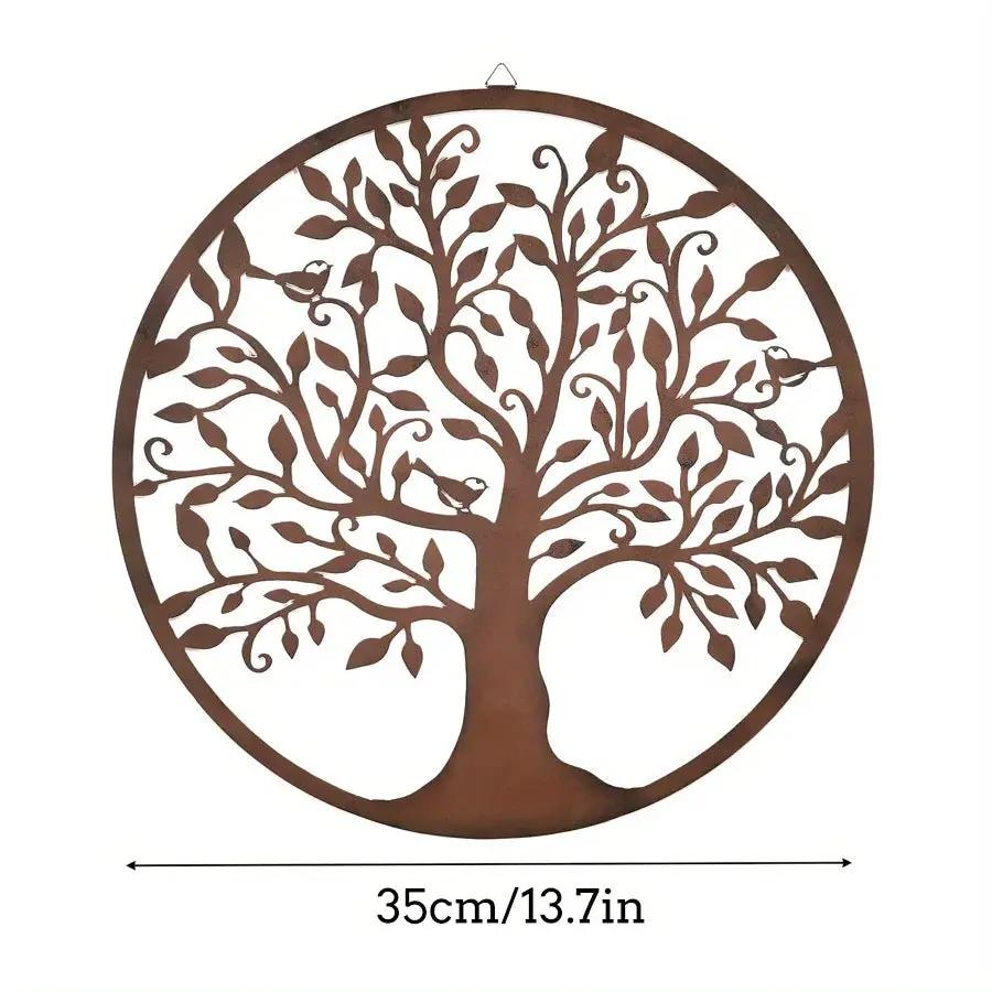 Wall Art - Rustic Metal 13.78inch by House Of Avana