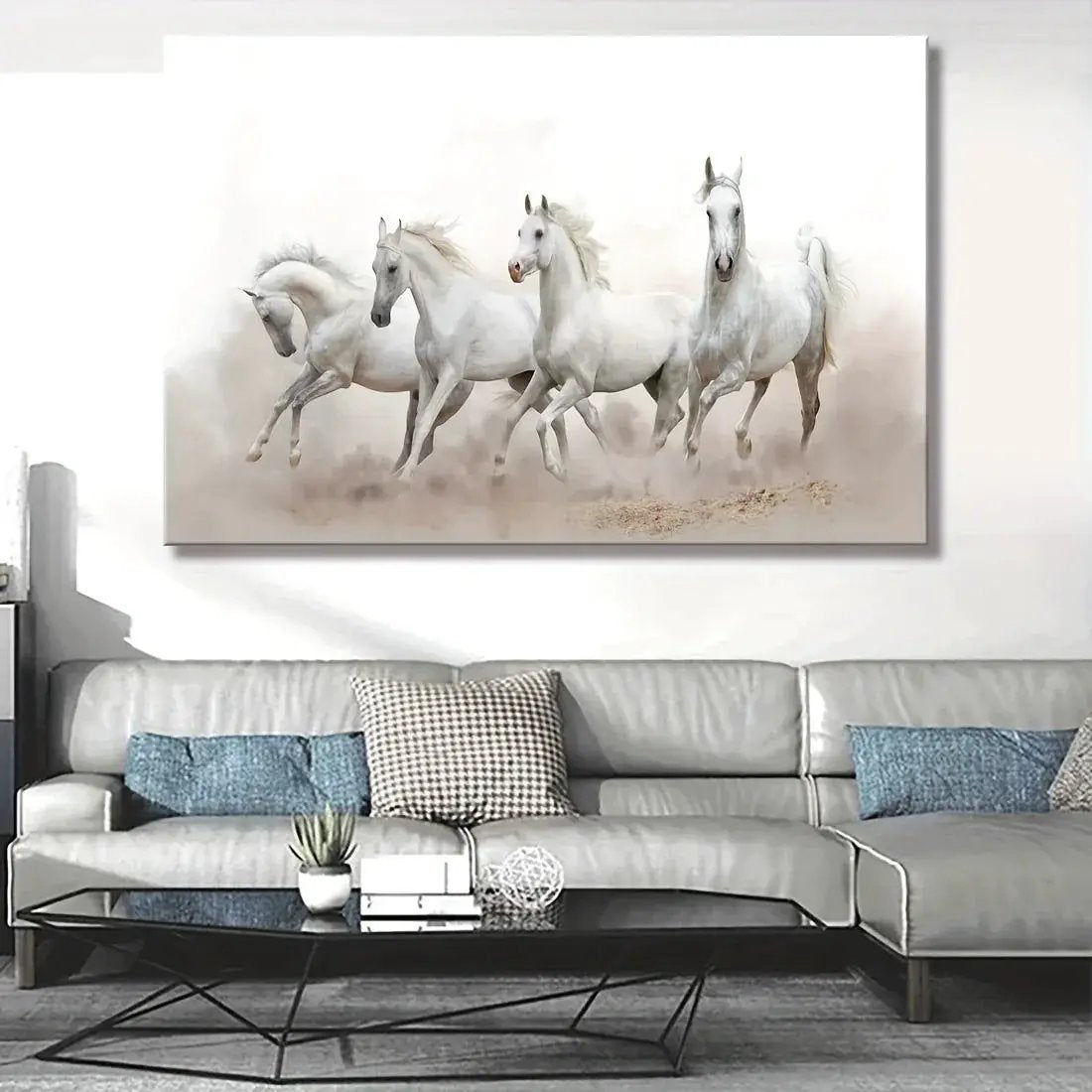 Wall Art - Vibrant Colors Canvas by House Of Avana