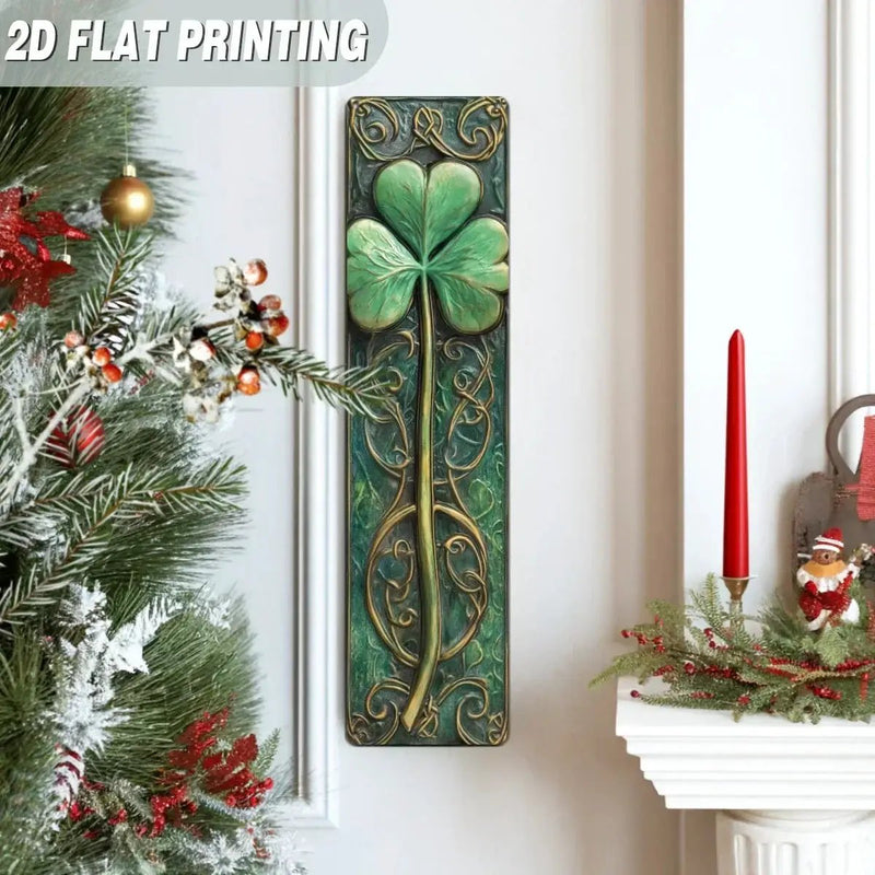 Wall Art - Vintage Metal Celtic 3.9"x15.7 by House Of Avana