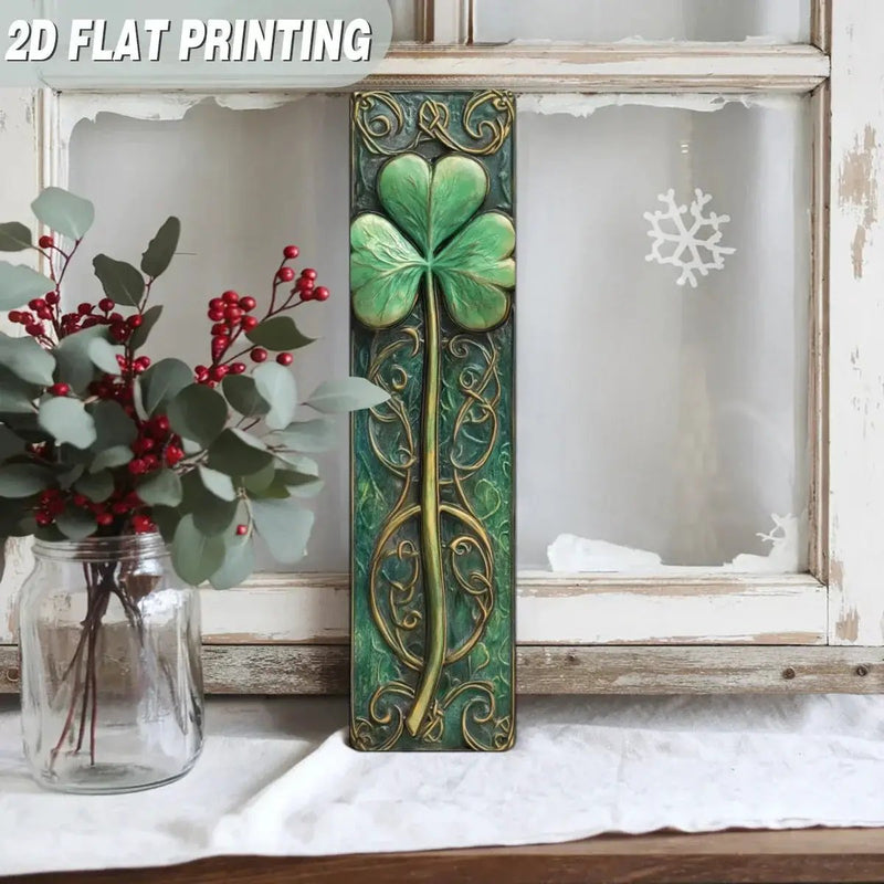 Wall Art - Vintage Metal Celtic 3.9"x15.7 by House Of Avana