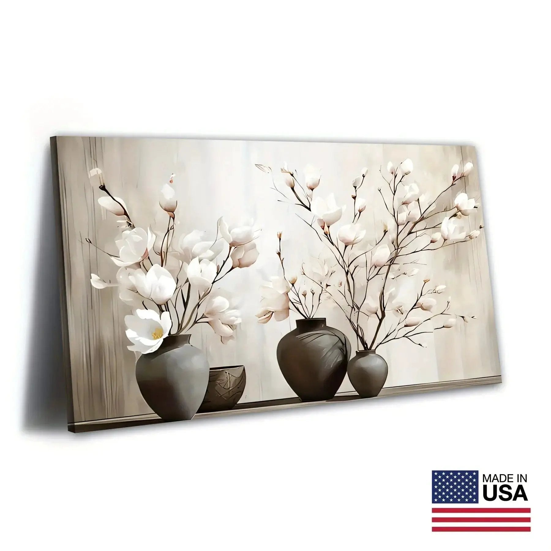 Wall Art - Vintage White Ceramic by House Of Avana
