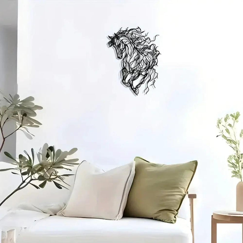 Wall Decor - Elegant Line Art Black by House Of Avana