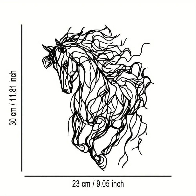 Wall Decor - Elegant Line Art Black by House Of Avana