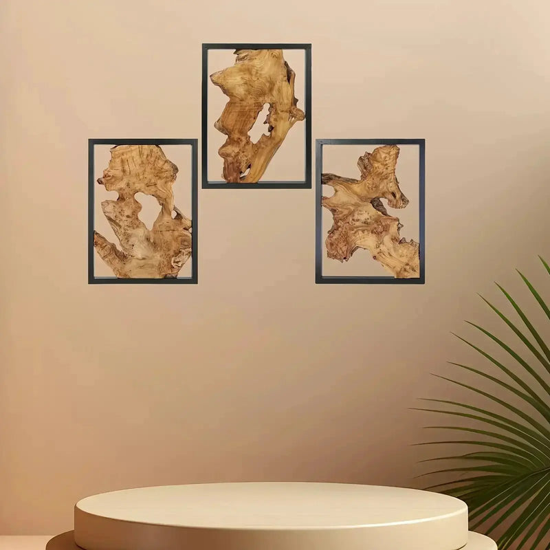 Wall Decor - Natural Wood Unique by House Of Avana