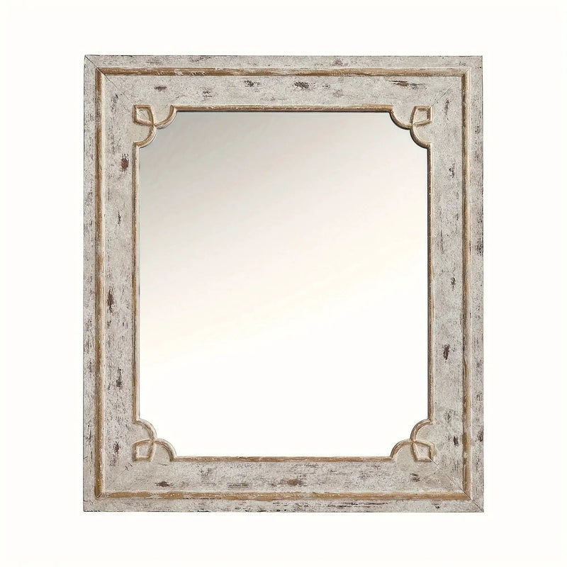 Wall Mirror - Rustic Wood Square by House Of Avana