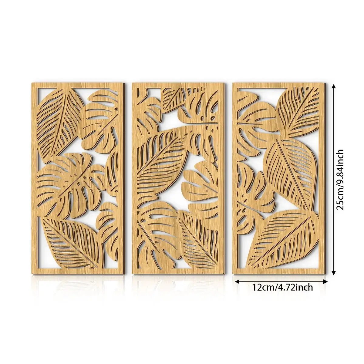Wall Pediment - Nordic Light Wood by House Of Avana
