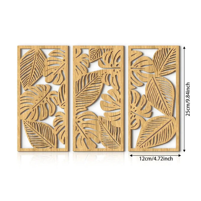 Wall Pediment - Nordic Light Wood by House Of Avana