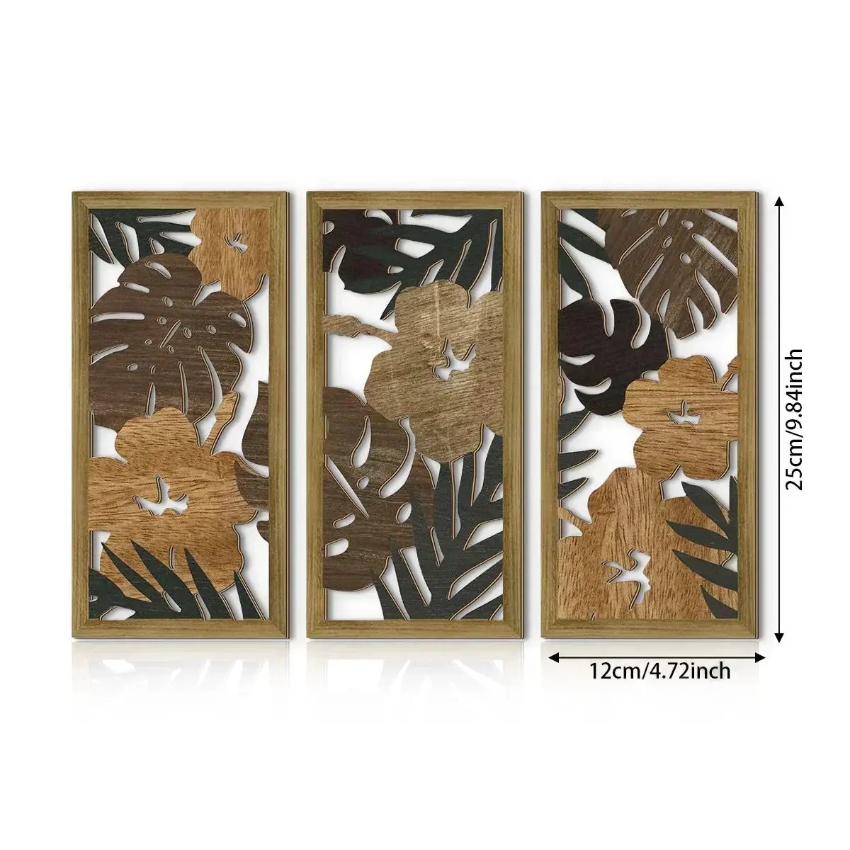 Wall Pediment - Nordic Wood Tropical by House Of Avana