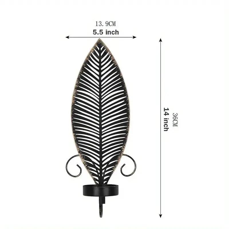 Wall Sconces - Golden Metal 2pcs by House Of Avana