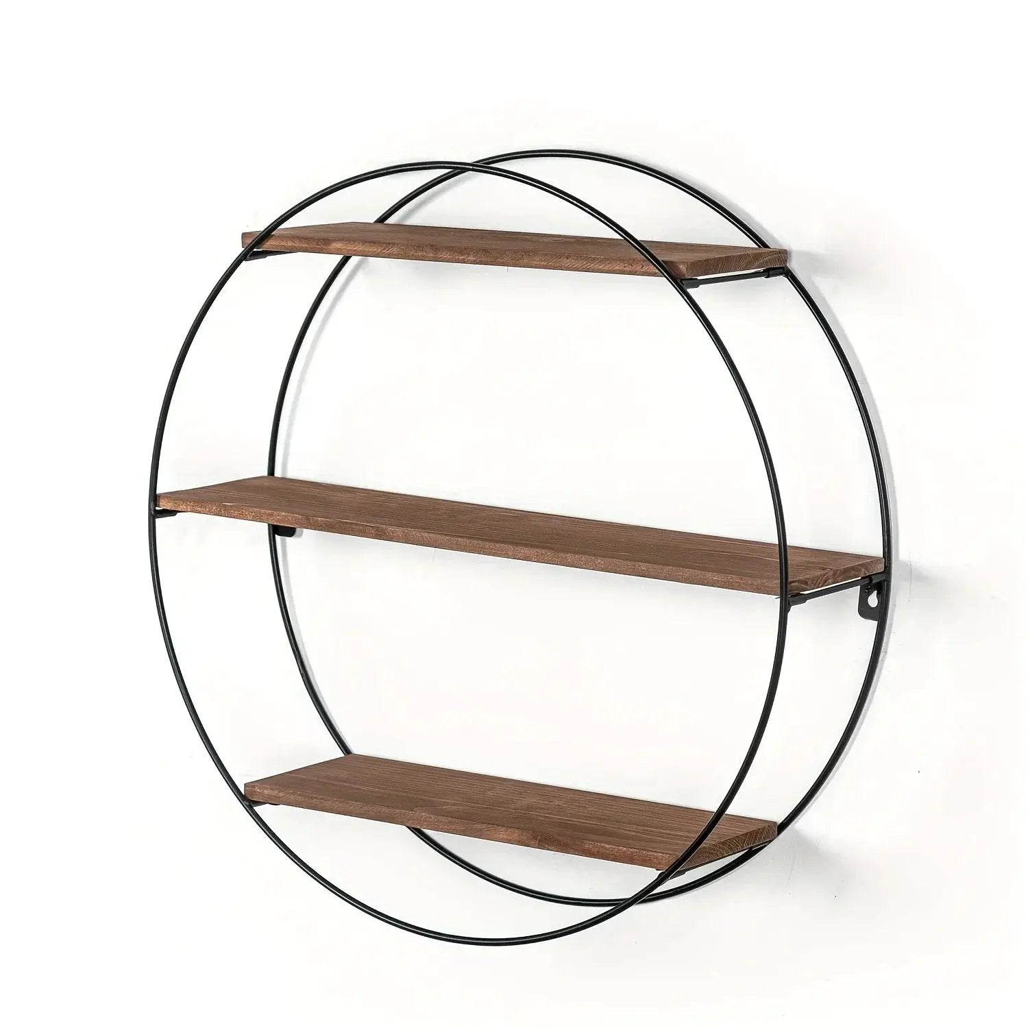 Wall Shelf - Floating Wood 3-Tier by House Of Avana
