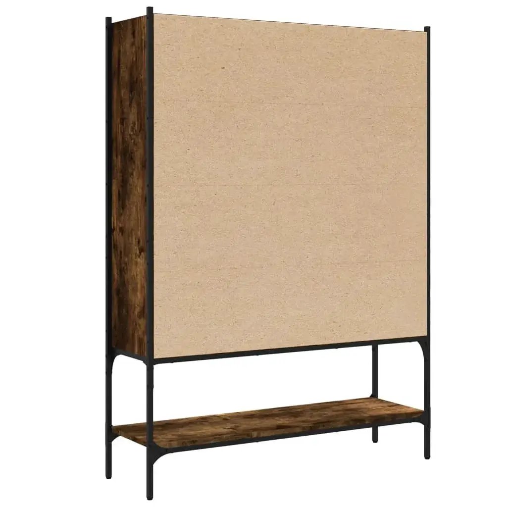 Wall Shelf - Geometric Smoked Oak Wooden by House Of Avana