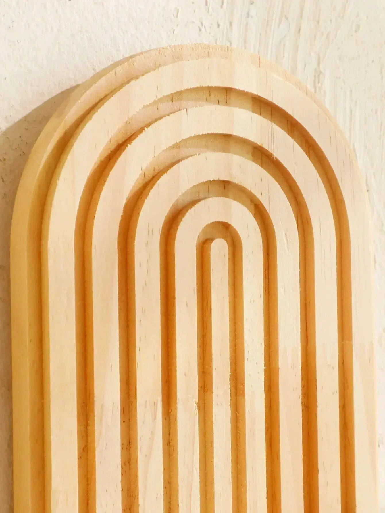 Wall Shelves - Geometric Wooden Natural by House Of Avana
