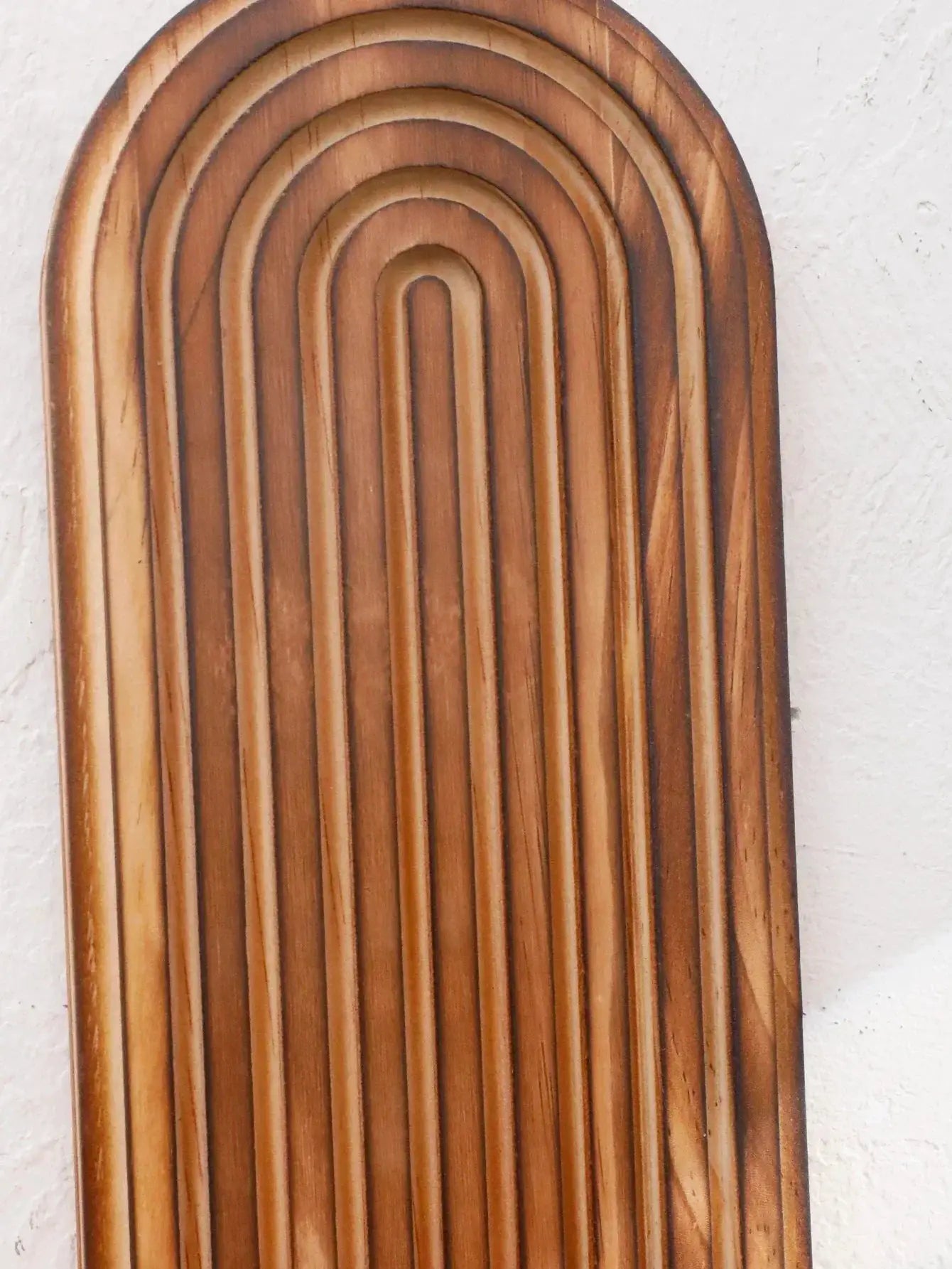 Wall Shelves - Geometric Wooden Natural by House Of Avana