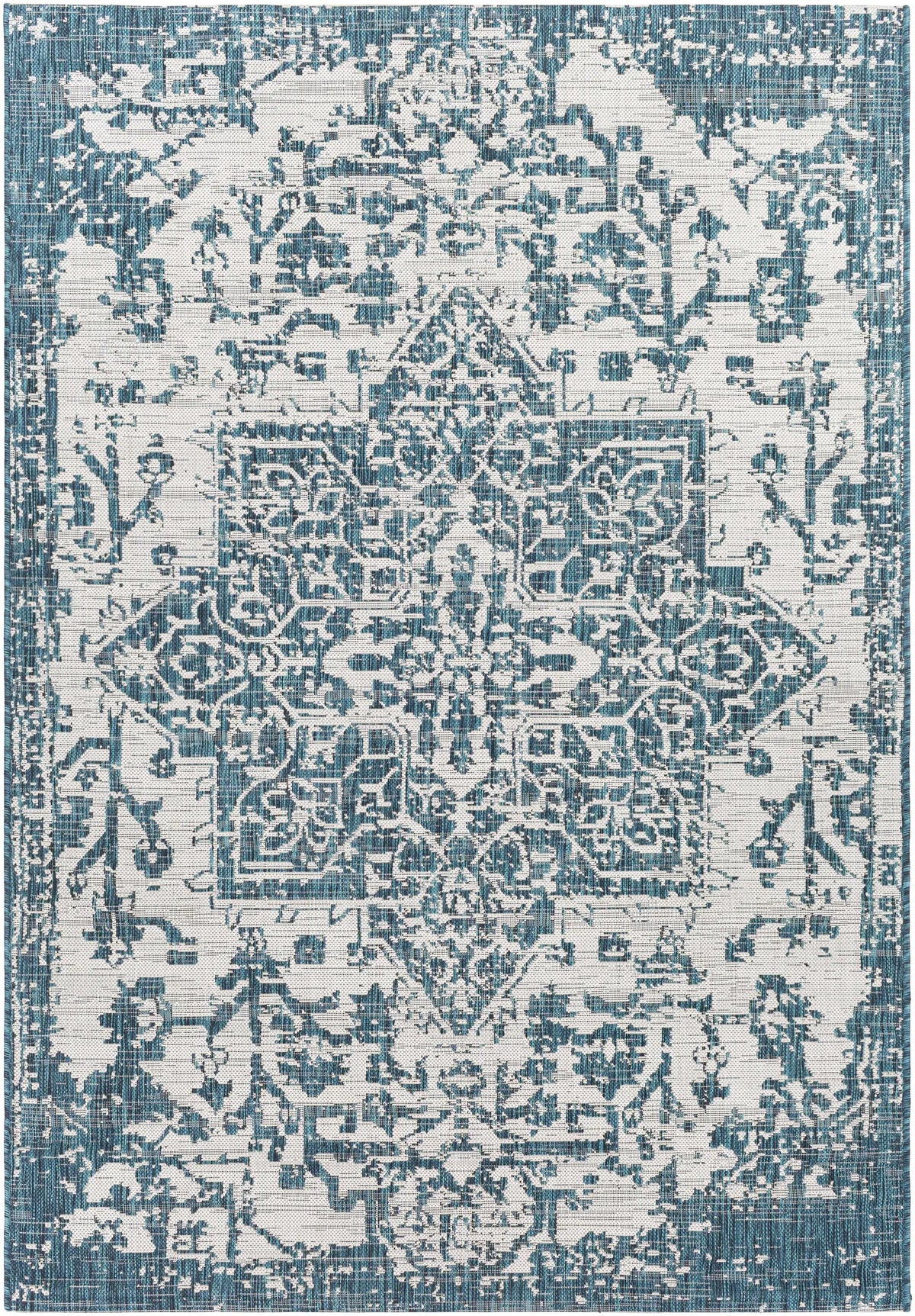 Teal Kilmacolm Indoor & Outdoor Area Rug - Clearance, photo 14 of 20