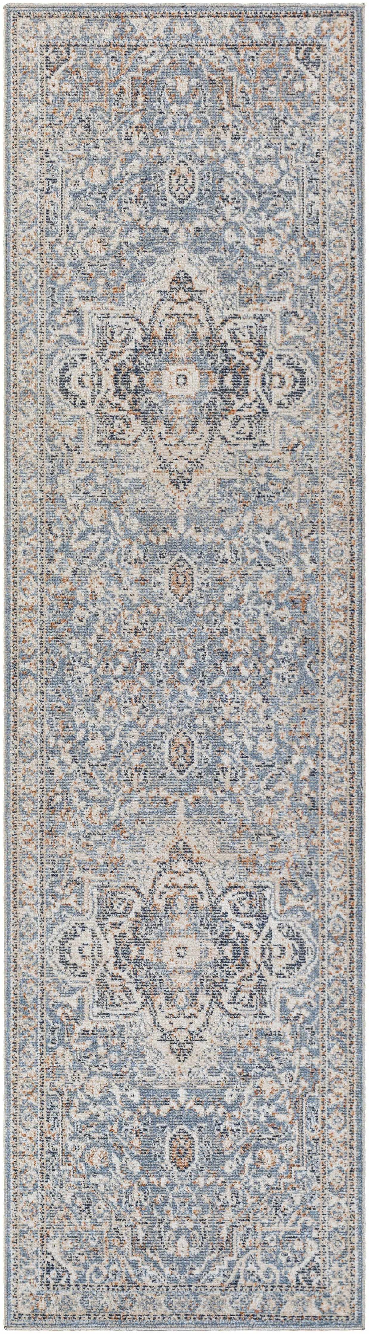 Buguey Cream&Blue Area Rug - Clearance, photo 9 of 12