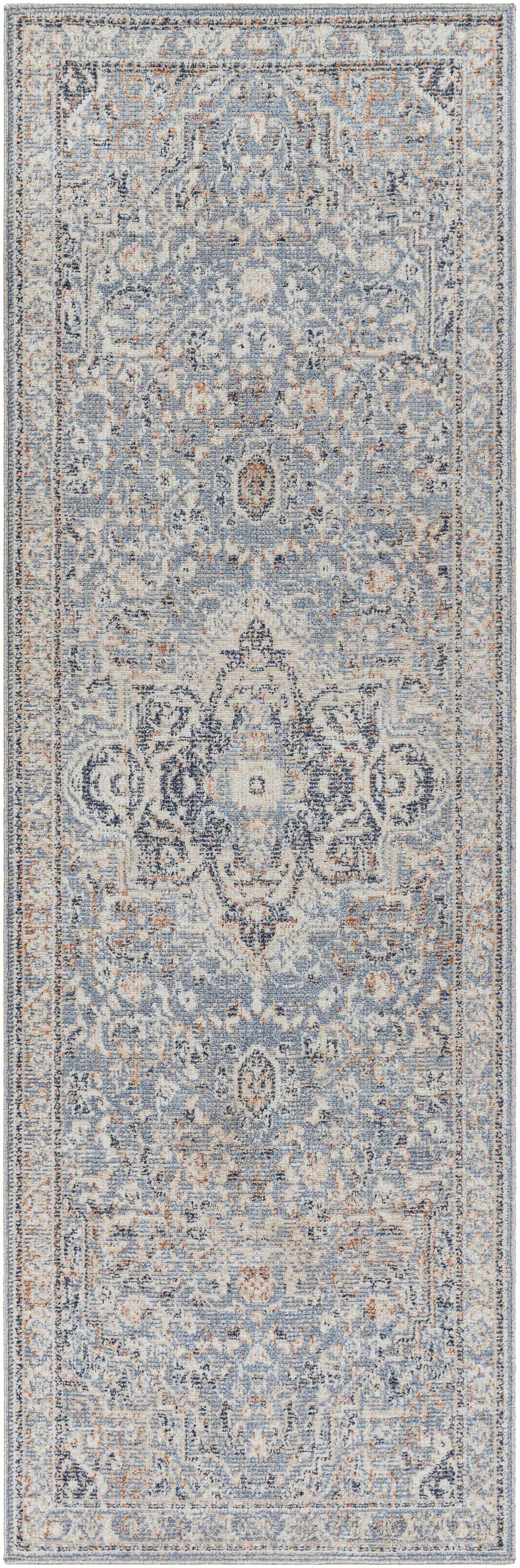 Buguey Cream&Blue Area Rug - Clearance, photo 10 of 12
