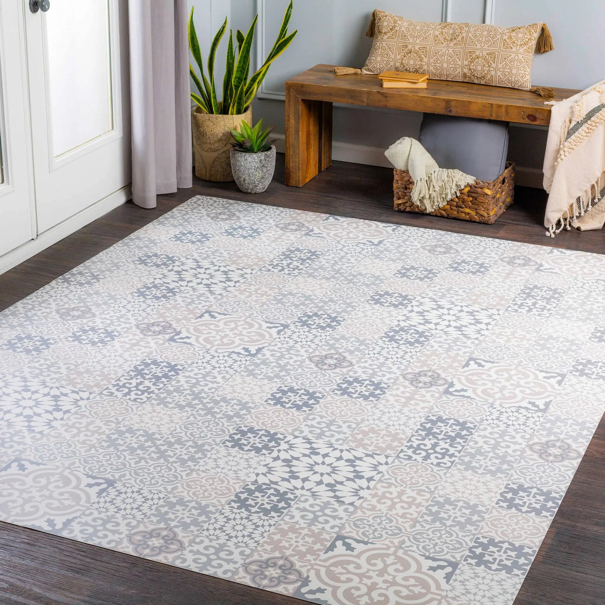 Warsop Area Rug - Clearance, installed in a room