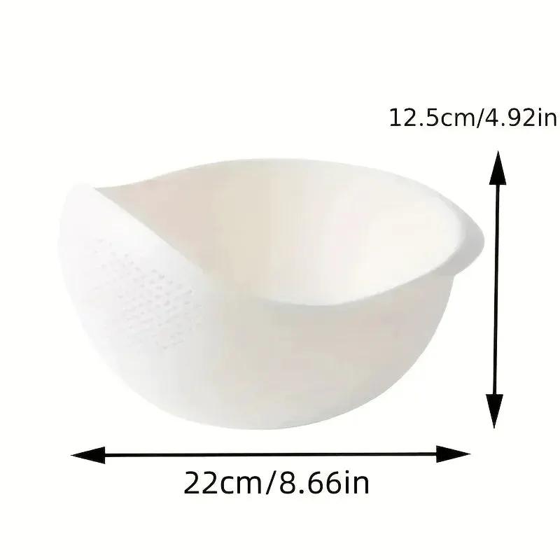 Washing Basket - Food-Safe Plastic with Drain by House Of Avana