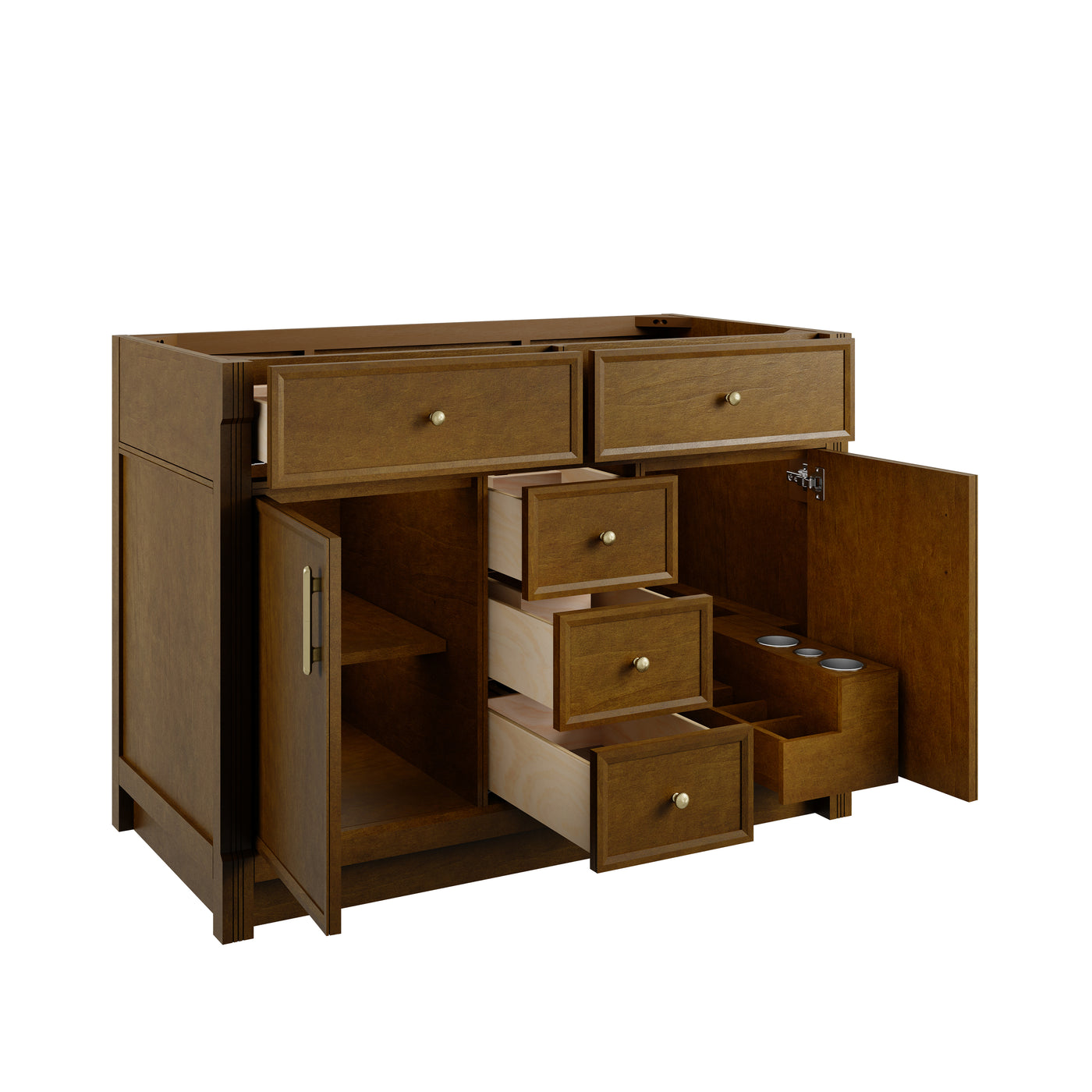 James Martin Bellshire 48" Single Bathroom Vanity, Honey Oak, view 21
