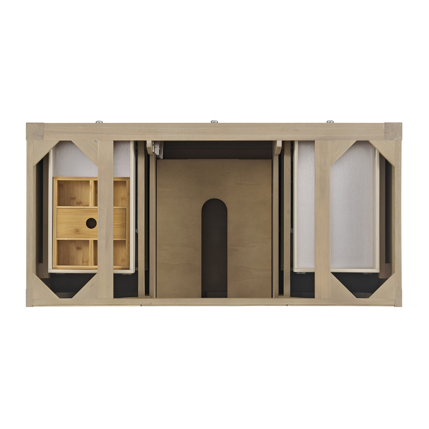 James Martin Breckenridge 48" Single Bathroom Vanity, Whitewashed Oak, view 18