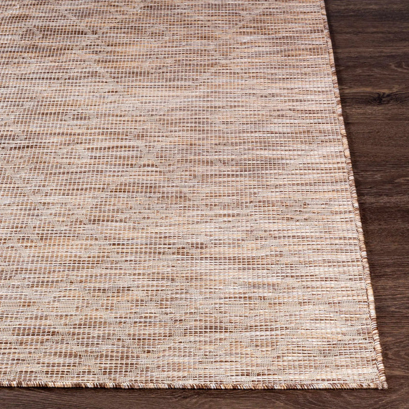 Lorena Beige Flatweave Trellis Outdoor Rug - Clearance by Boutique Rugs