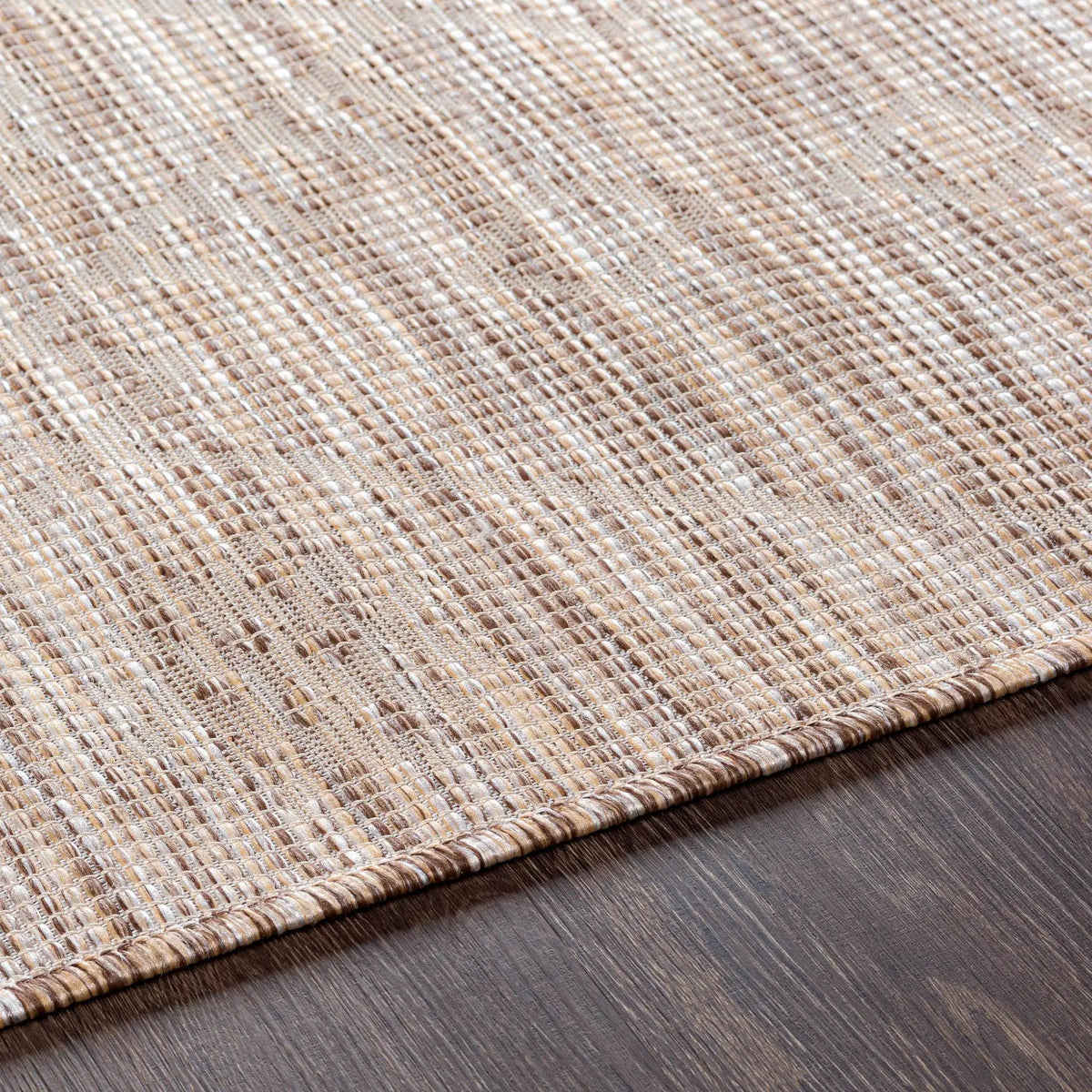 Lorena Beige Flatweave Trellis Outdoor Rug - Clearance, photo 5 of 10