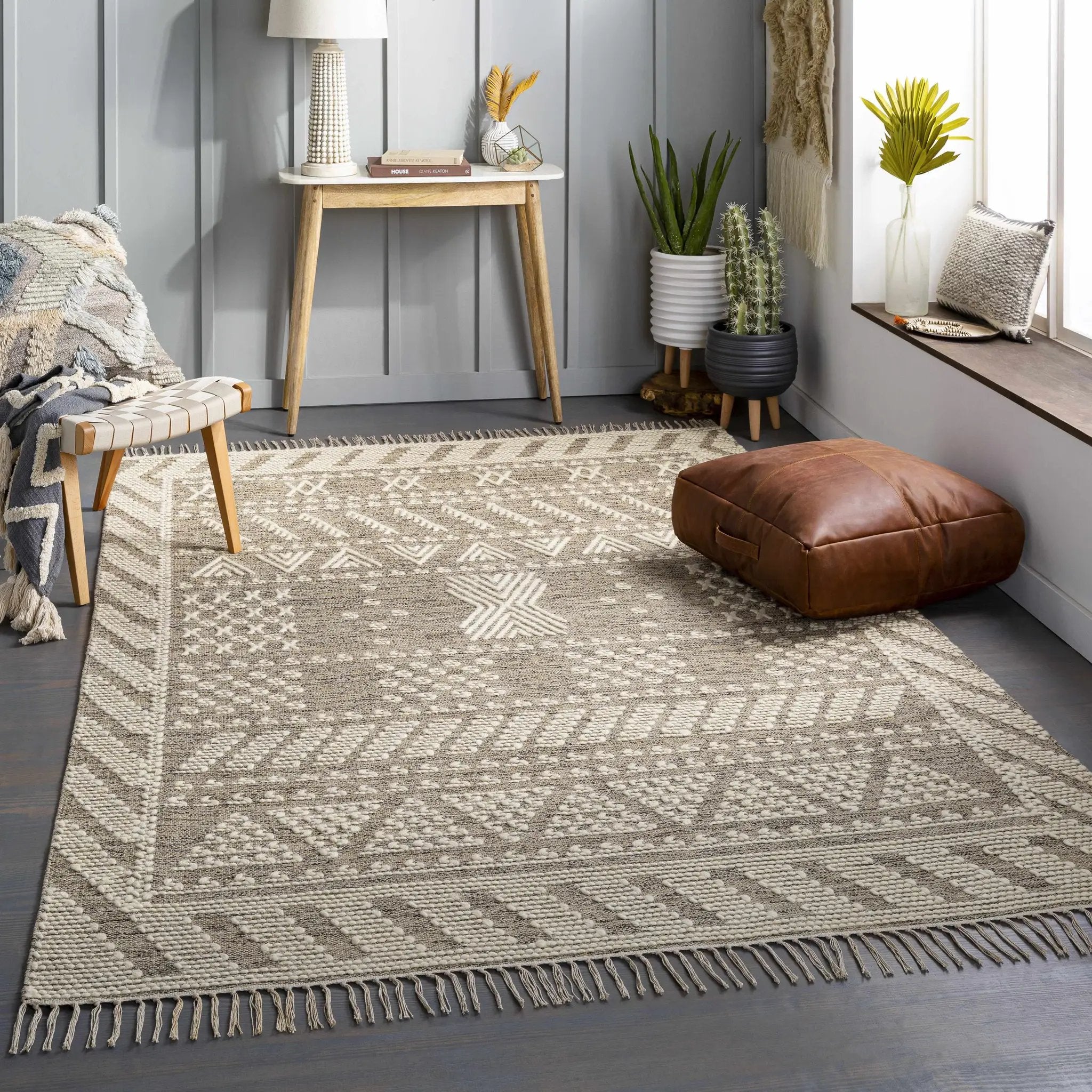Woodleaf Area Rug - Clearance by Boutique Rugs