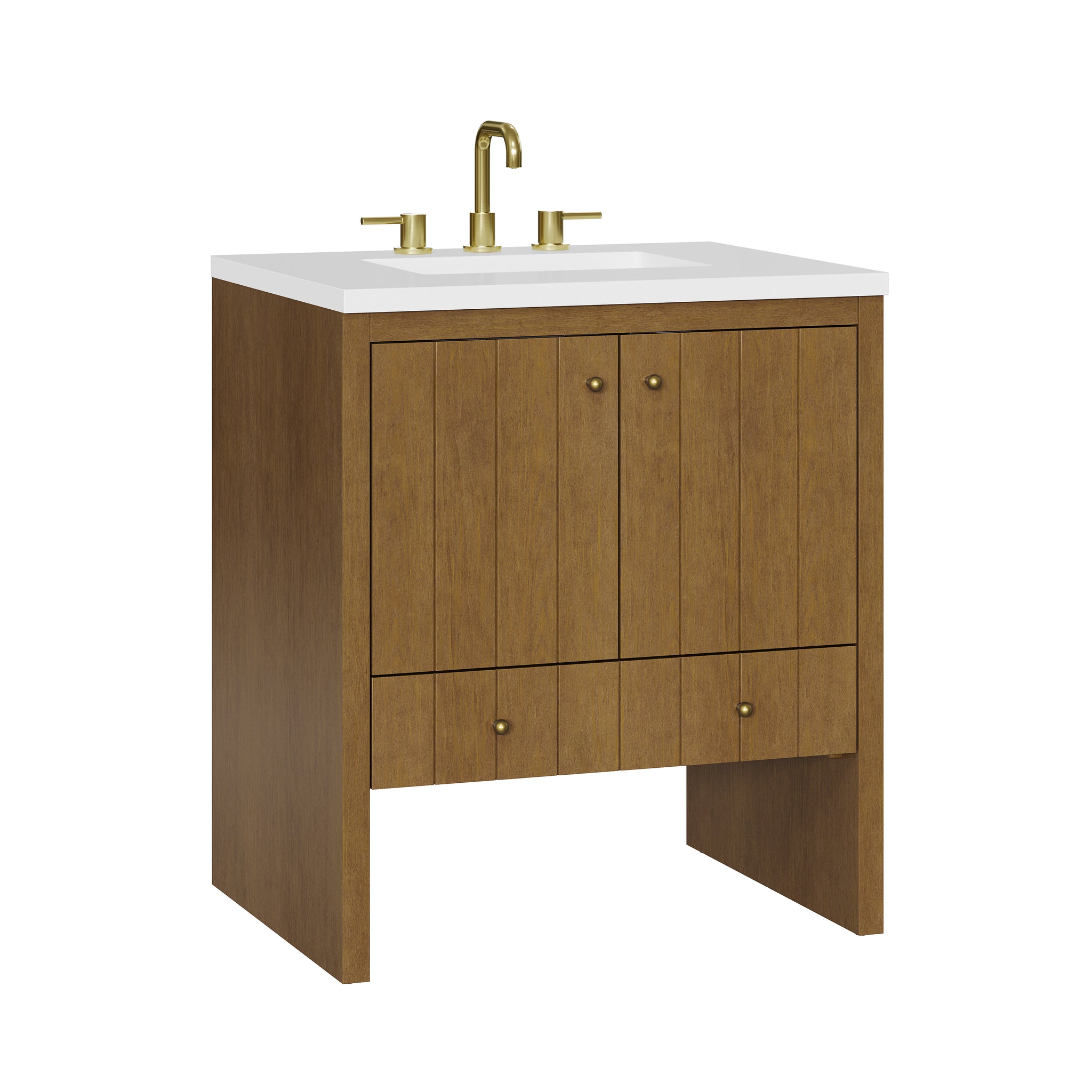 James Martin Hudson 30" Single Bathroom Vanity, Honey Oak, view 37