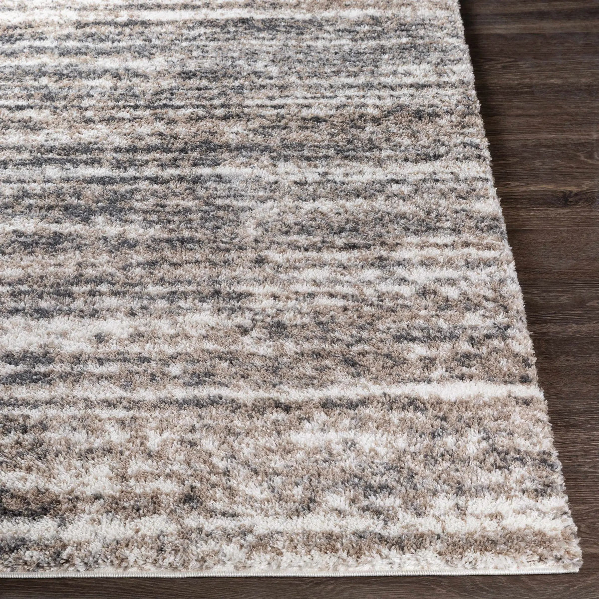 Weddin Striped Plush Area Rug, photo 7 of 8