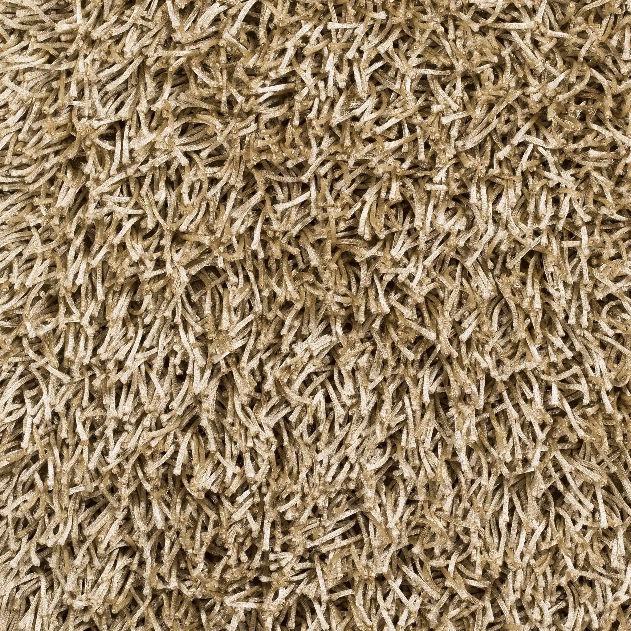 Browder Solid Beige Shag Area Rug - Clearance by Boutique Rugs
