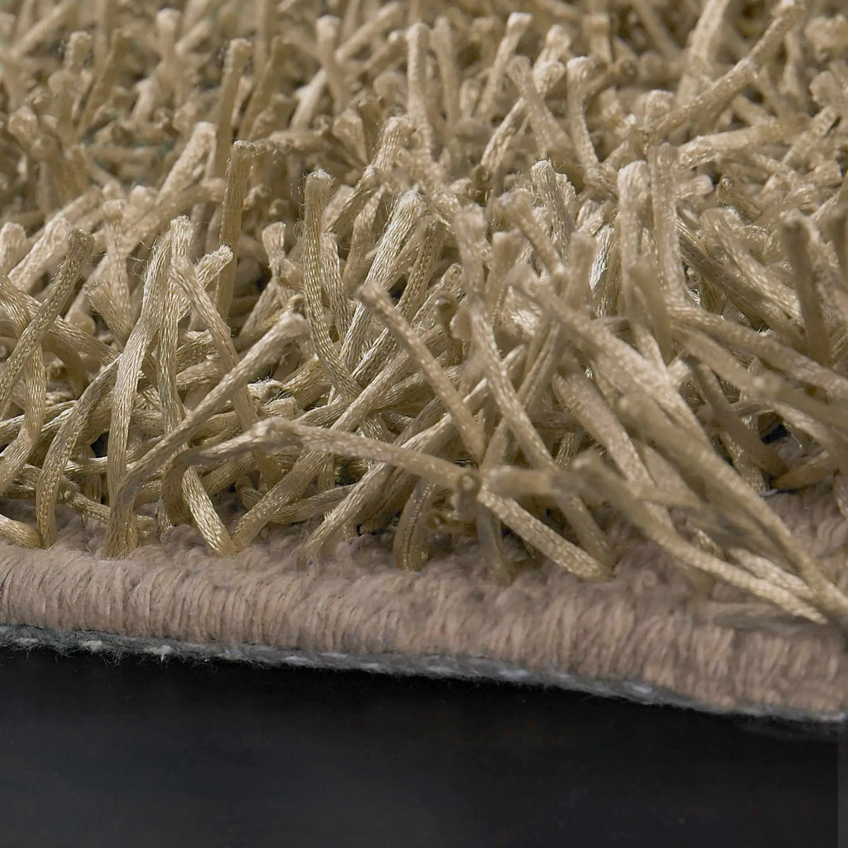 Browder Solid Beige Shag Area Rug - Clearance, photo 4 of 10