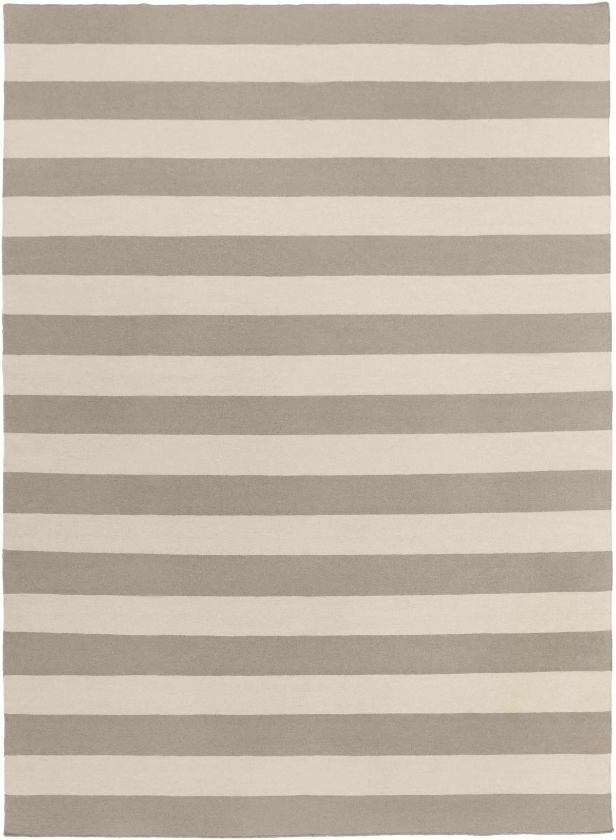 Ingersoll Beige&Gray Striped Wool Area Rug - Clearance, photo 4 of 6