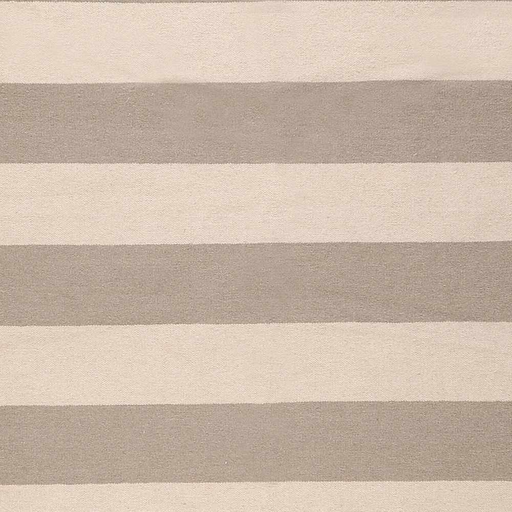 Ingersoll Beige&Gray Striped Wool Area Rug - Clearance, sample swatch
