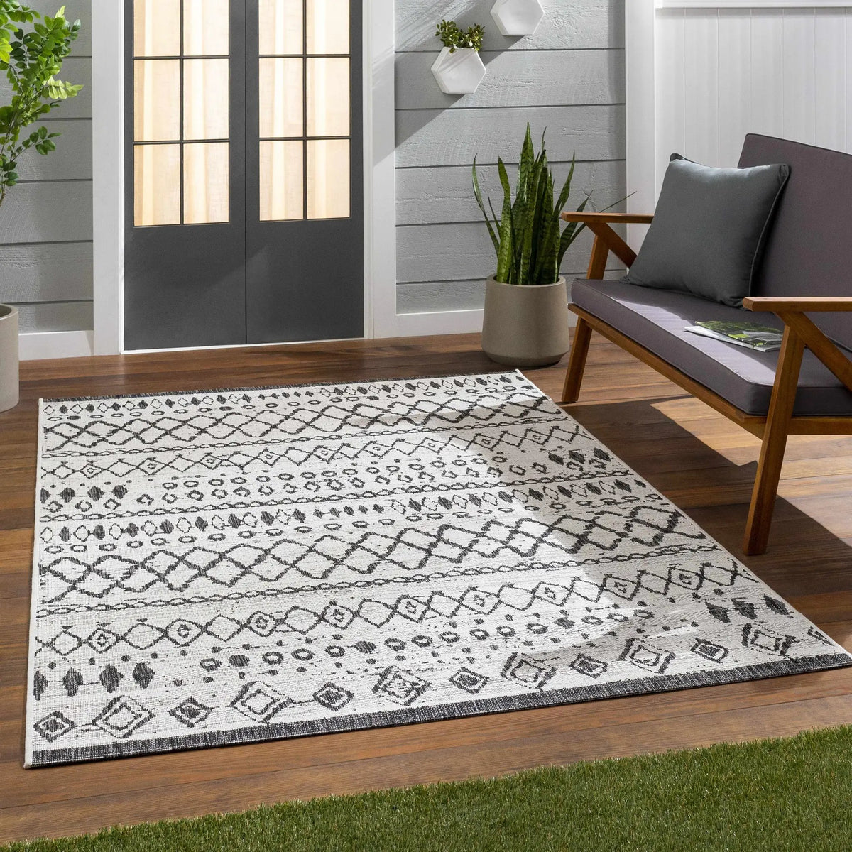 Westside Outdoor Area Rug - Clearance, installed in a room 2