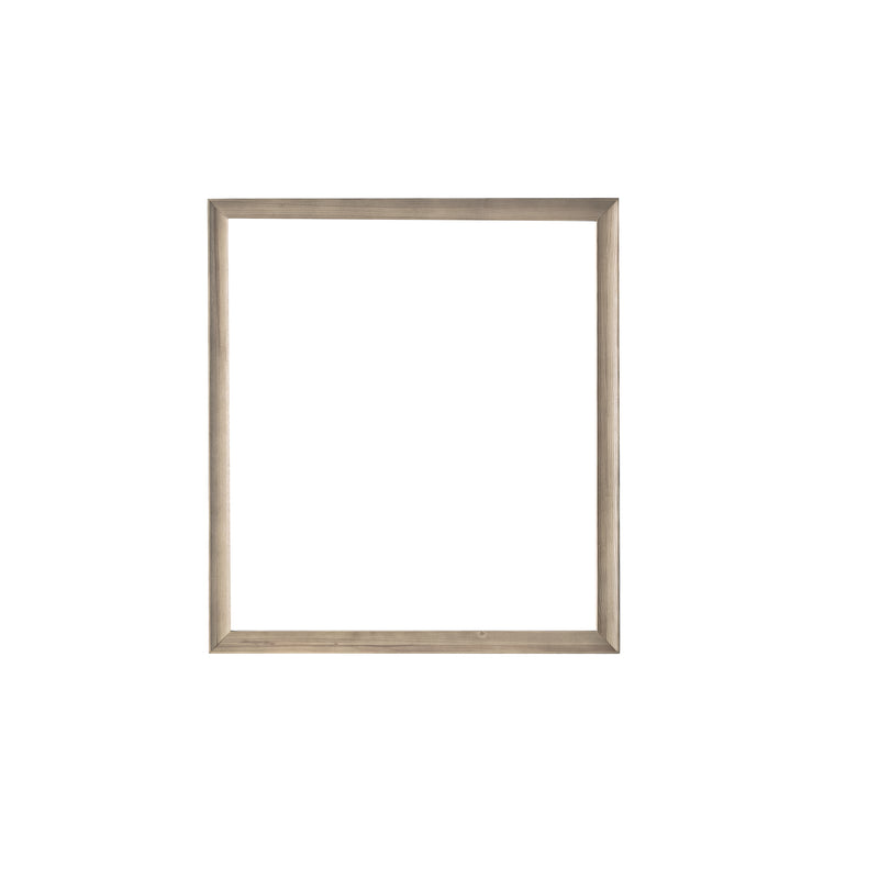 James Martin Glenbrooke 36" Mirror, Whitewashed Oak