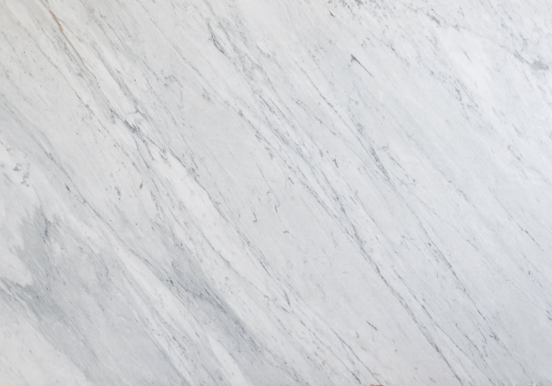 White Carrara C Extra Honed Marble Slab Random