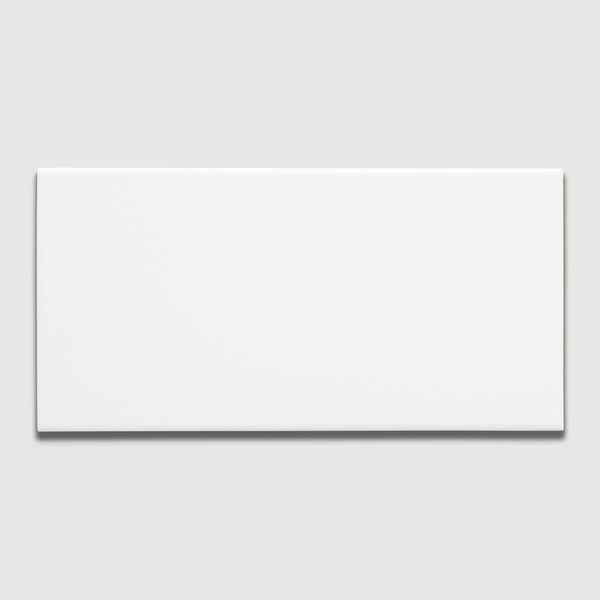 White Matte Ceramic Tiles 4x8