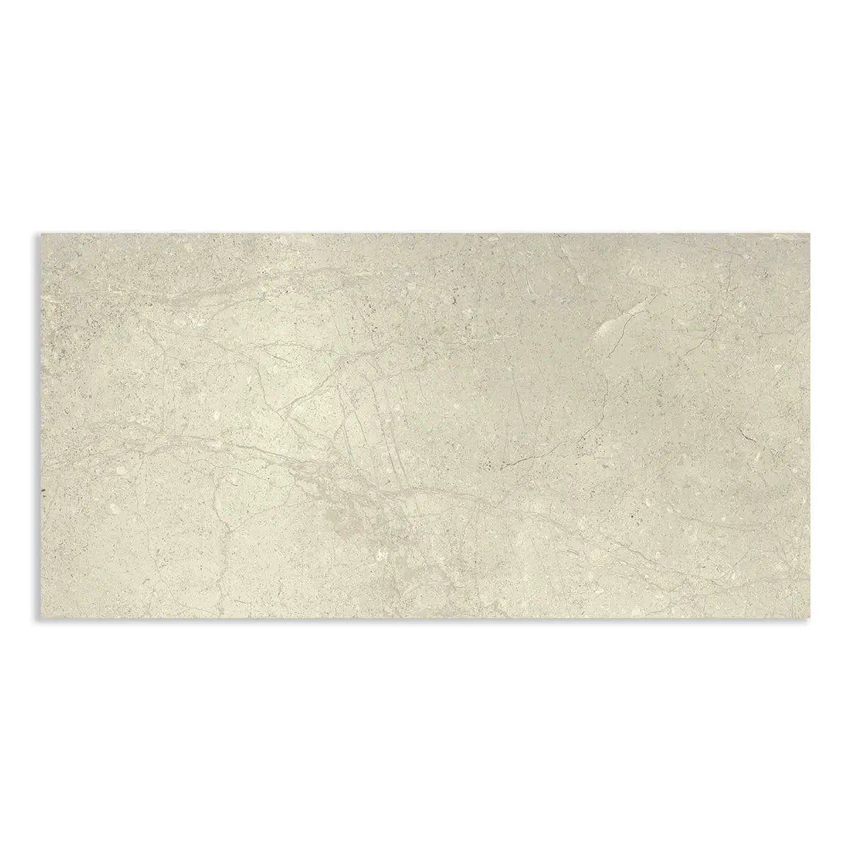 White Matte Porcelain Tiles 12x24 by Stonetiledepot