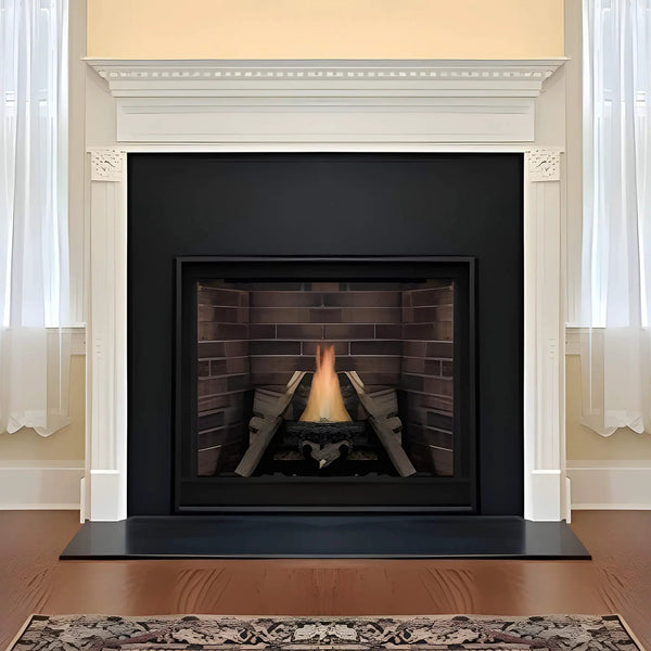 White Mountain Hearth (Empire) Tahoe 36-Inch Clean Face Direct Vent Natural Gas Traditional Premium Fireplace [DVCP36BP30N/70N] (SAK26519)