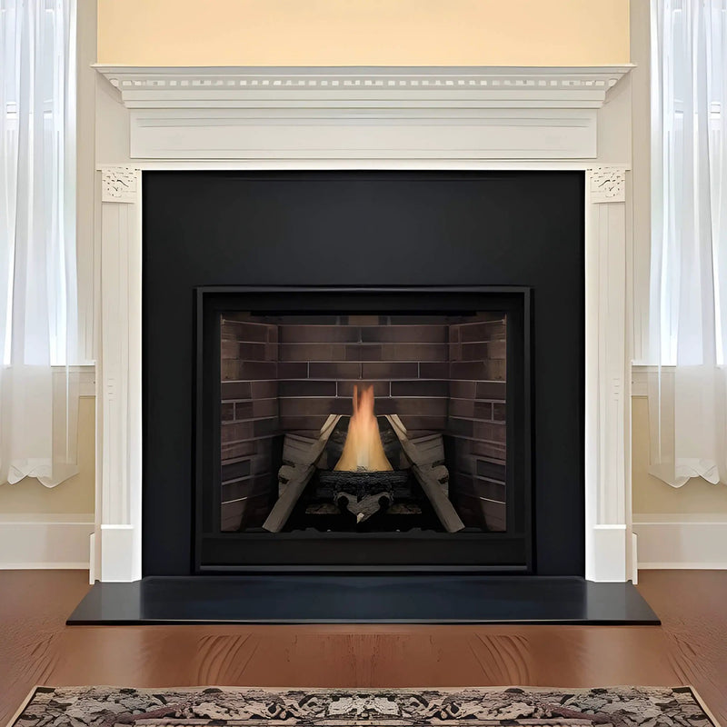 White Mountain Hearth (Empire) Tahoe 36-Inch Clean Face Direct Vent Natural Gas Traditional Premium Fireplace [DVCP36BP30N/70N] (SAK26519) by SAKSBY WHOLESALE