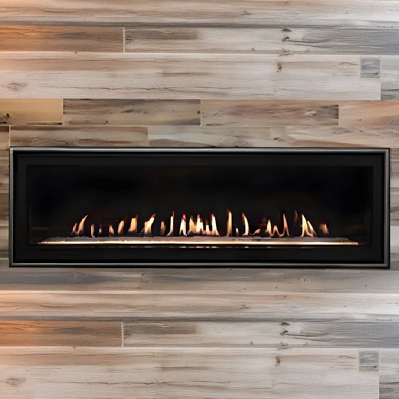 White Mountain Hearth (Empire) Boulevard 60-Inch Direct Vent Contemporary Linear Fireplace [DVLL60BP90N/P] (SAK24680) by SAKSBY WHOLESALE