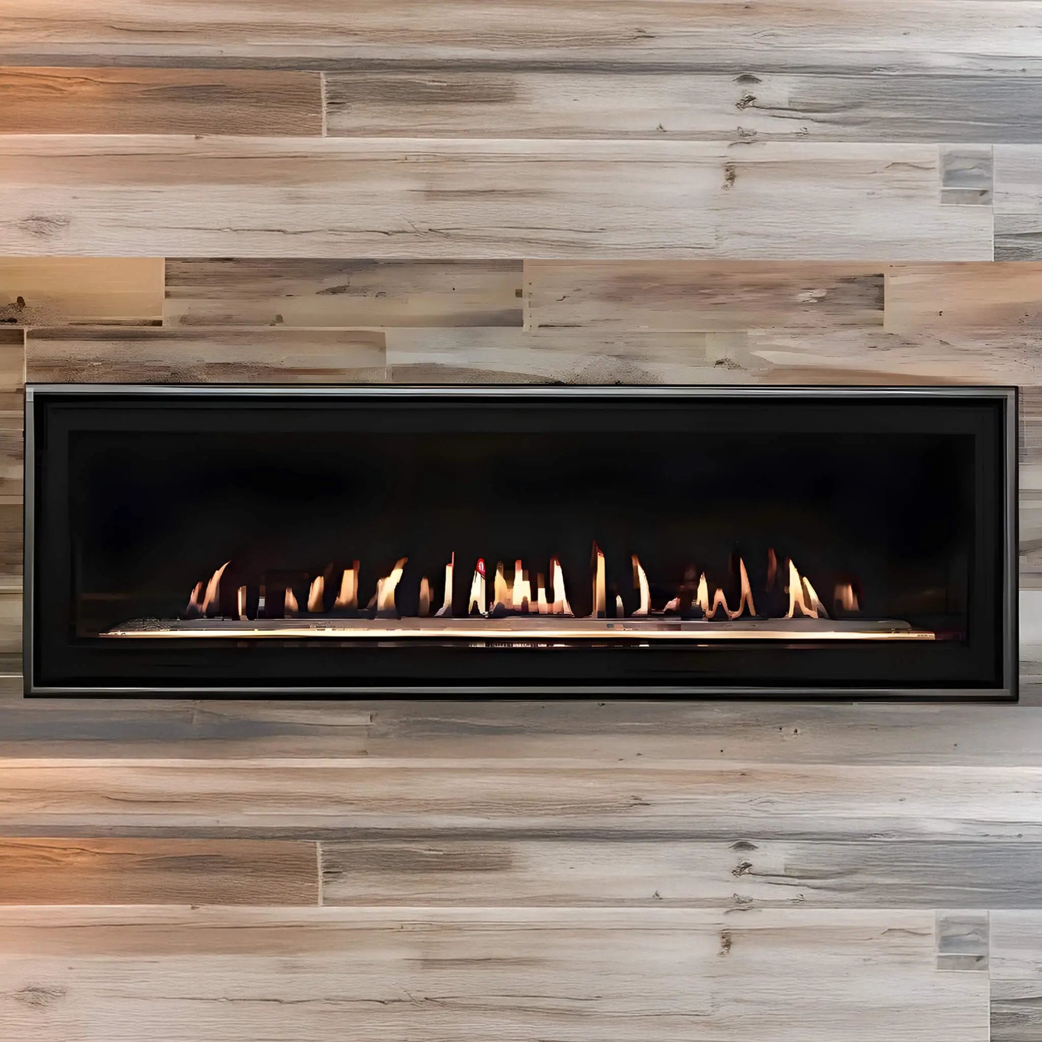 White Mountain Hearth (Empire) Boulevard 60-Inch Direct Vent Contemporary Linear Fireplace [DVLL60BP90N/P] (SAK24680) by SAKSBY WHOLESALE