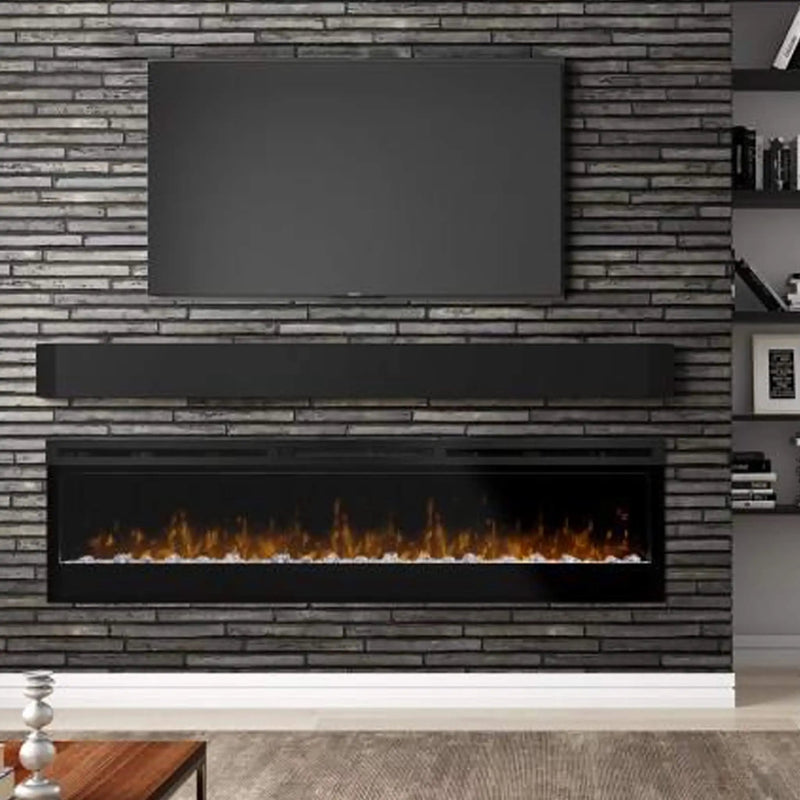 White Mountain Hearth (Empire) Nexfire 74-Inch Contemporary Linear Electric Wall Mount Fireplace [EBL74] (SAK14782) by SAKSBY WHOLESALE